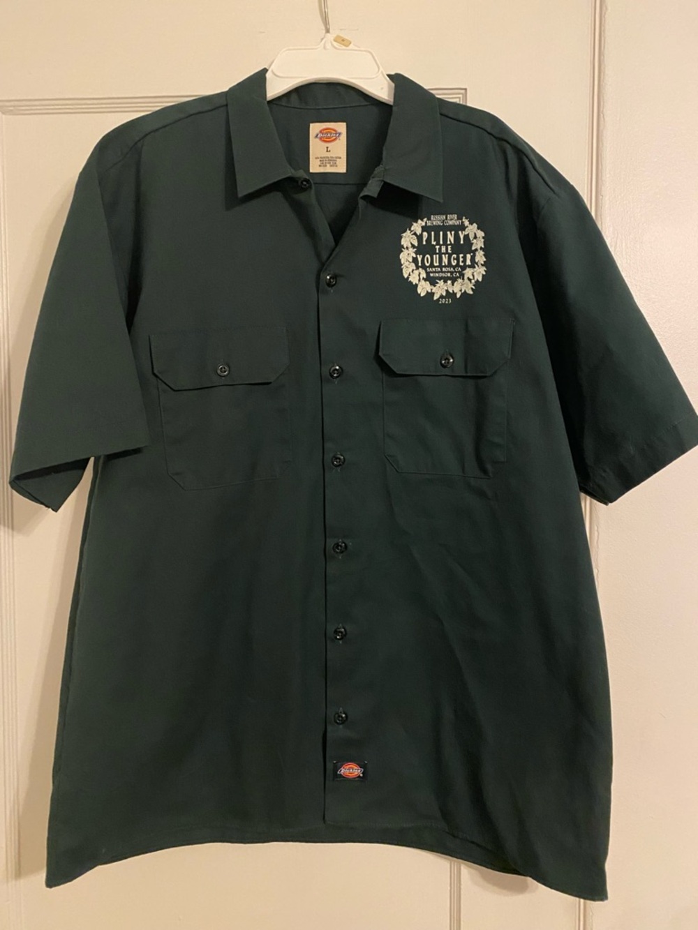 Pliny The Younger Work Shirt in Dark Green